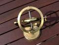 antique brass gyroscope